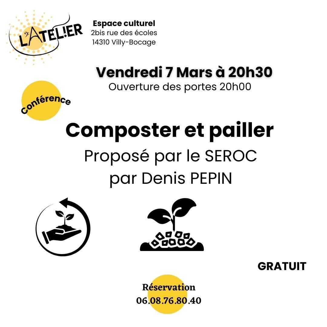 Atelier composter et pailler 07 mars 2025