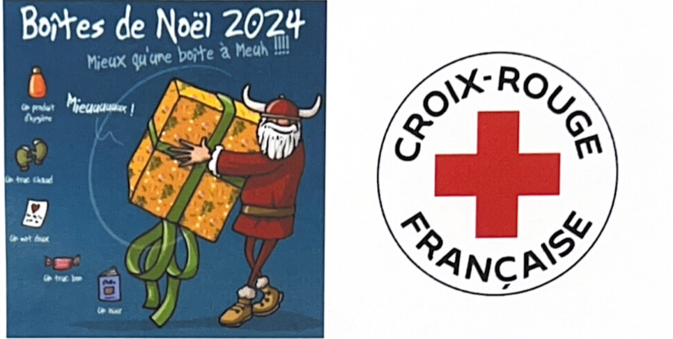 Boites de noel 2024 de la croix rouge