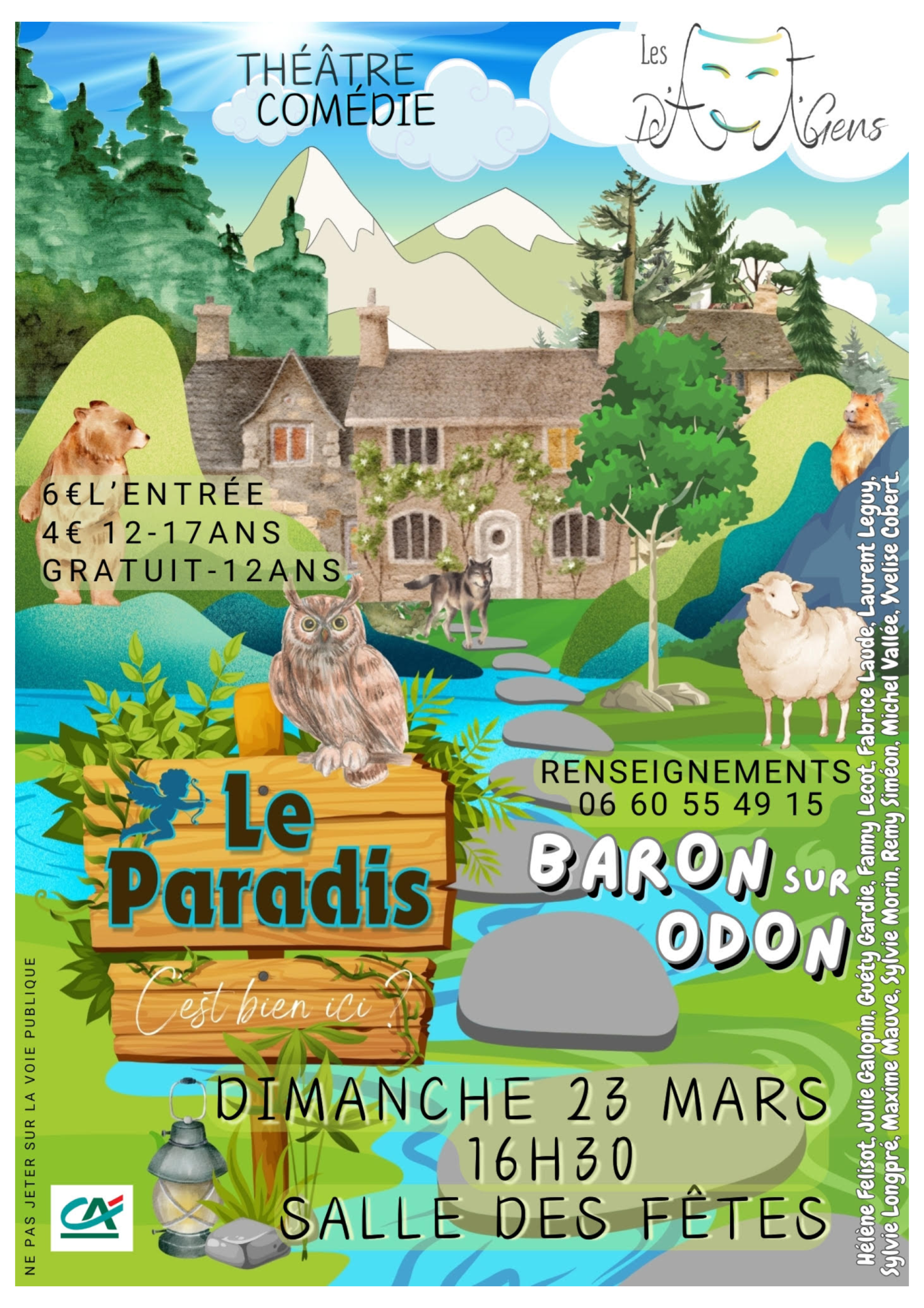 Comedie a baron sur odon 23 mars 2025