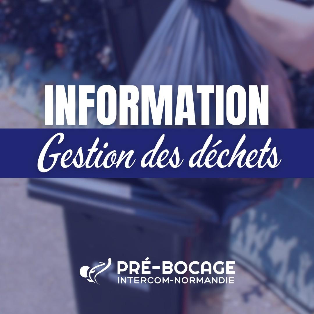 Information gestion ds dechets pbi