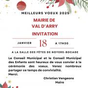 Invitation voeux 2025