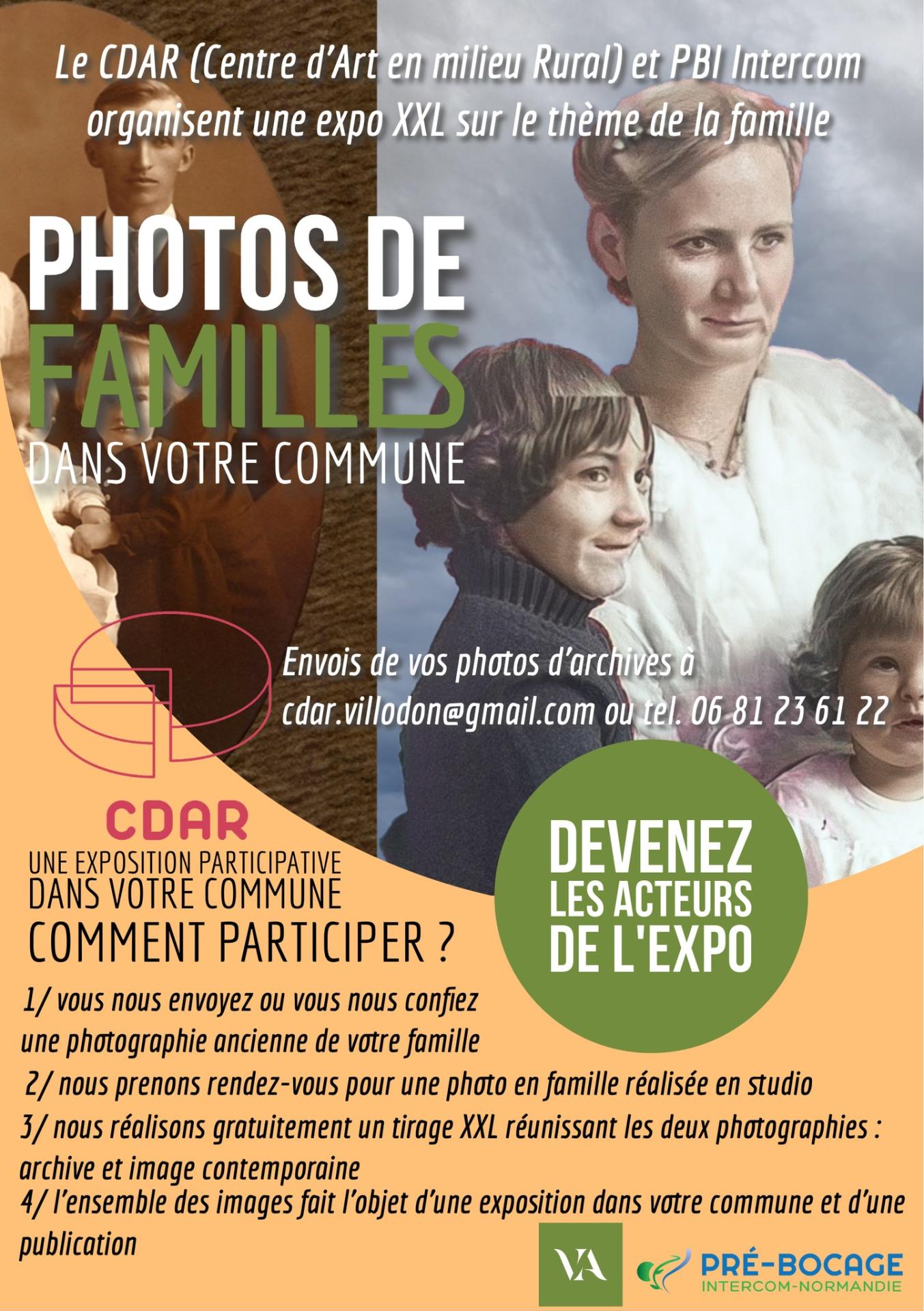 Participez à l'exposition XXL : Photos de Famille