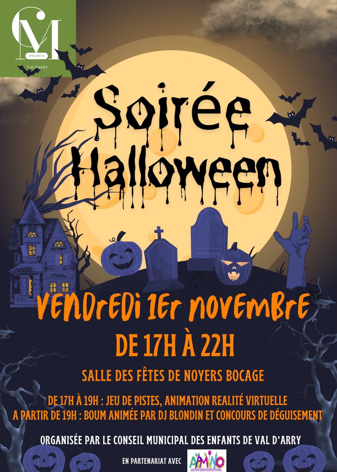 Soiree halloween 2024 cme